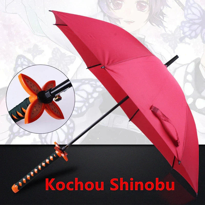 Tanjirou Cool Semi-Automatic umbrella And An Umbrella That Folds