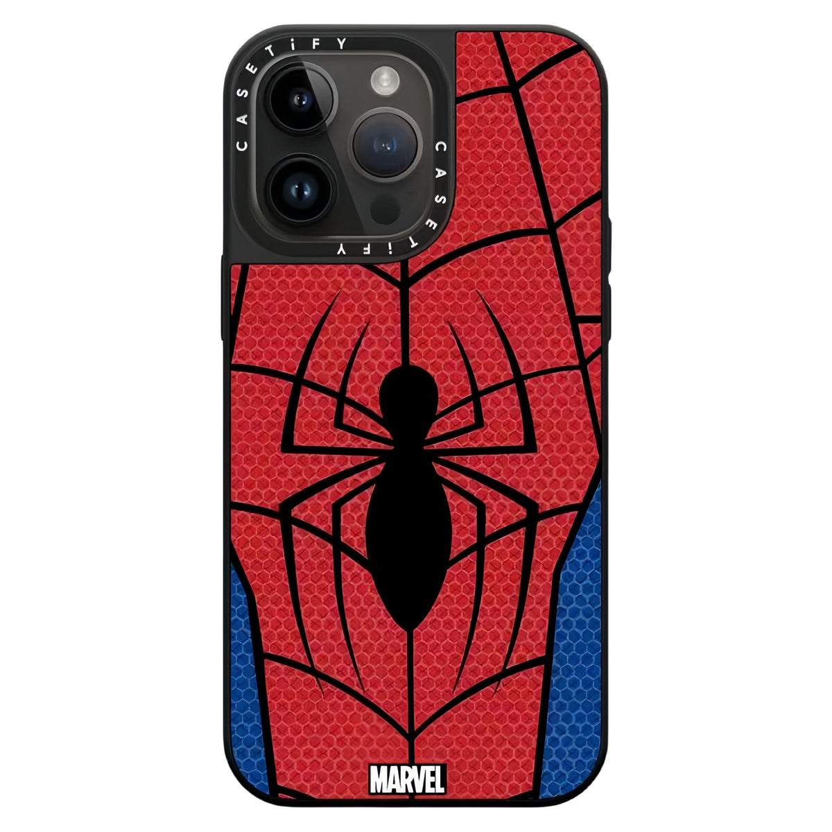 Marvel Spider‑Man Classic Mask & Suit Pattern iPhone Phone Case, Anti‑Drop Shockproof Protective Phone Cover, Raised Camera Bezel Precise Cutout Phone Shell, 2 Styles Available