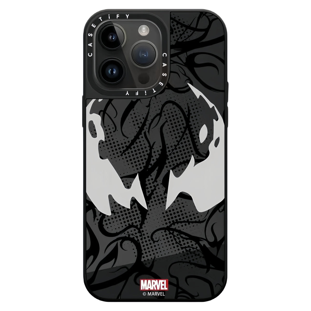 Marvel Spider-Man Venom Phone Case for iPhone, Mirror Shockproof Protective Cover All Styles Collection
