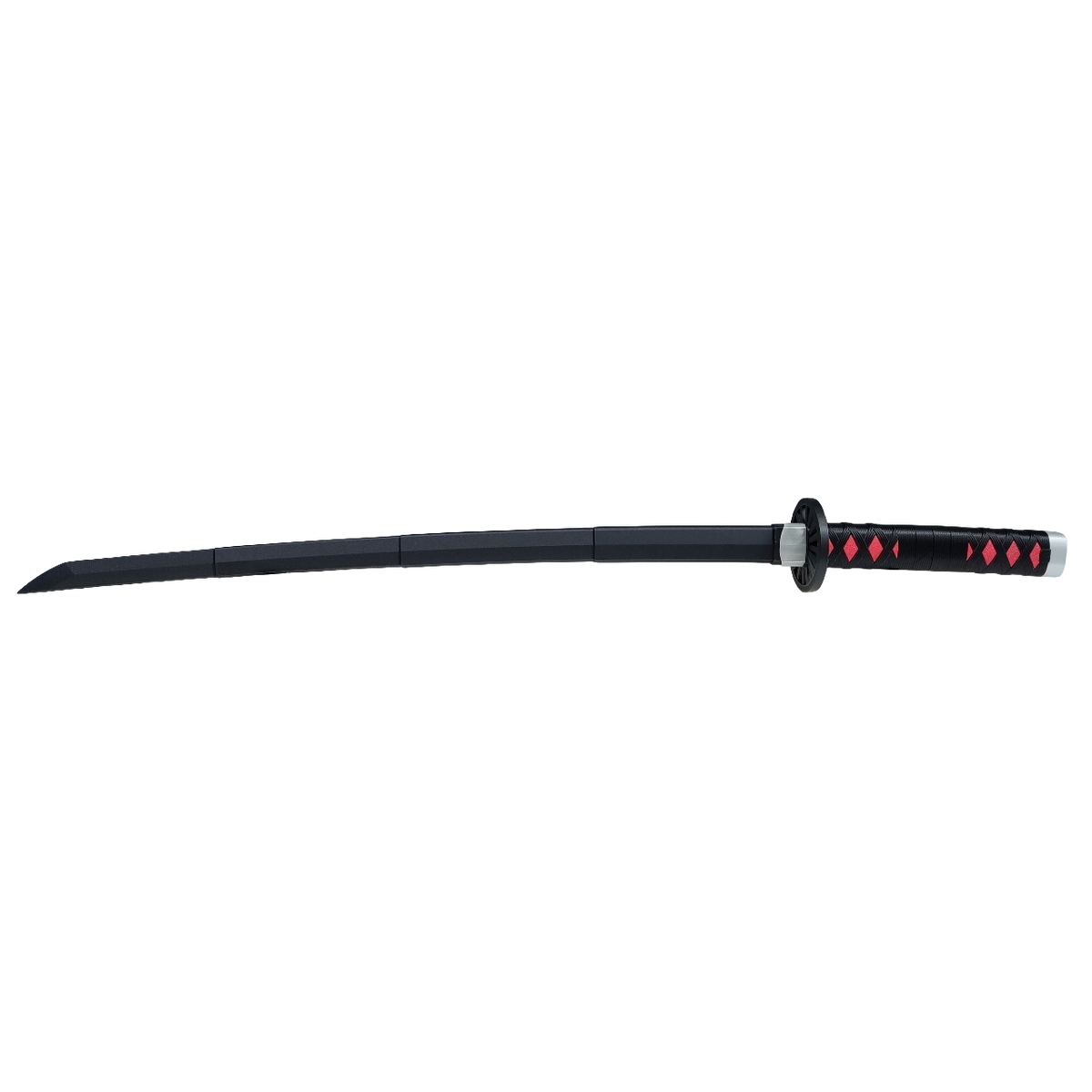 Demon Slayer Tanjiro Zenitsu Retractable Katana, Anime Cosplay Prop Sword