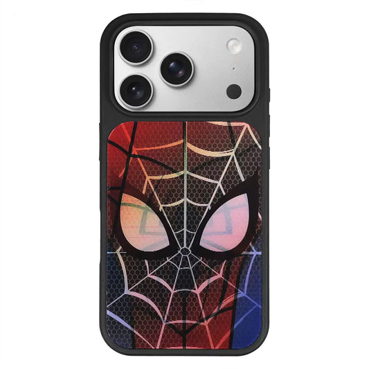 Marvel Spider‑Man 3D Lenticular Phone Case Dynamic Changing Image Shockproof Matte TPU+PC Protective Cover Drop‑Resistant Full Edge Bumper Case For Iphone