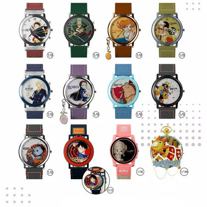 ONE PIECE Anime Watch Blind Box | Mystery Character Quartz Wristwatch Gift for Fans