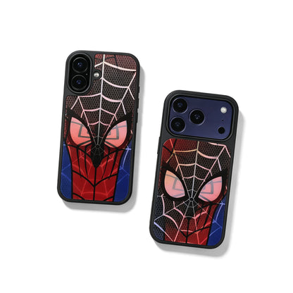 Marvel Spider‑Man 3D Lenticular Phone Case Dynamic Changing Image Shockproof Matte TPU+PC Protective Cover Drop‑Resistant Full Edge Bumper Case For Iphone