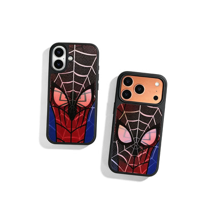 Marvel Spider‑Man 3D Lenticular Phone Case Dynamic Changing Image Shockproof Matte TPU+PC Protective Cover Drop‑Resistant Full Edge Bumper Case For Iphone